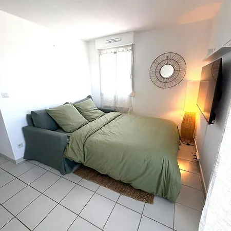 T2 5 Personnes - Piscine- Proche - Clim Apartment Le Grau-du-Roi